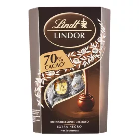   Csokoládé LINDT Lindor 70% Cacao étcsokoládé golyók díszdobozban 337 g