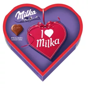 Csokoládé MILKA ILoveMilka mogyorókrémes 44 g