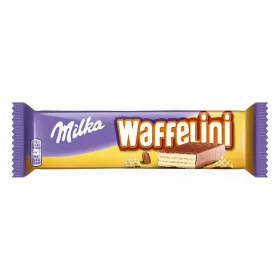 Töltött ostya MILKA Wafelini tejkrémes 31 g