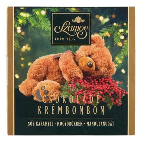 Csokoládé SZAMOS Praliné krémbonbon díszdoboz 62 g