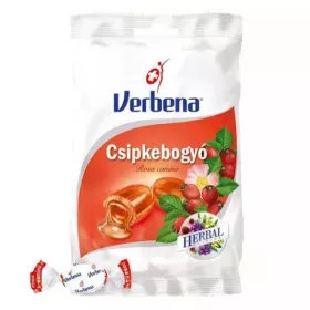 Töltött keménycukorka VERBENA csipkebogyó 60 g
