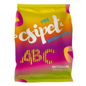 Sóspálcika CSIPET betűropi 80 g
