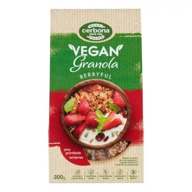 Granola CERBONA Vegán piros gyümölcsös 300 g