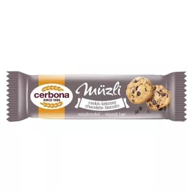 Müzliszelet CERBONA kekszes-csokoládés 20 g