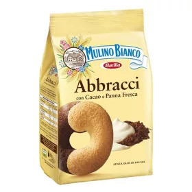 Keksz MULINO BIANCO abbracci krémes kakaós 350 g