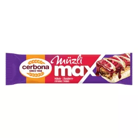 Müzliszelet CERBONA MAX málnás-citromos 30 g