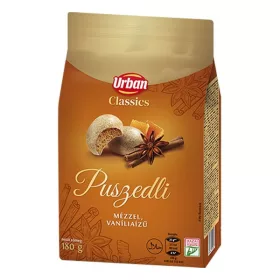 Mézeskalács URBAN Classic vaniliás puszedli 180 g