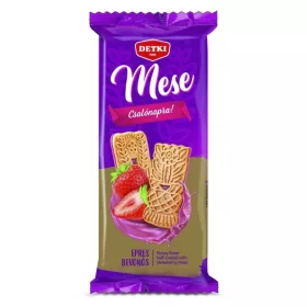 Keksz DETKI mese epres bevonóval 180 g