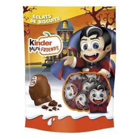 Csokoládé KINDER Mini friends kakós-keksz halloween 122 g
