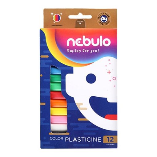 Gyurma NEBULO színes 12 színű készlet 200 gr
