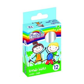 Táblakréta FIORELLO fehér kerek 12 darabos