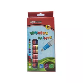 Tempera OPTIMA 12 ml 10  darabos