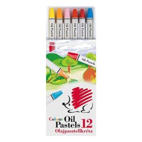 Olajpasztell ICO Süni színes 12 darabos