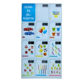 Szám és jelkártya VECTRALINE I.osztályos