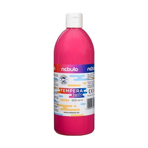 Tempera NEBULO 500 ml rózsaszín