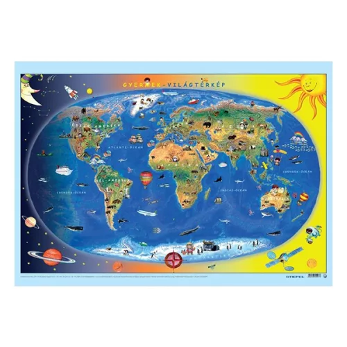 Könyökalátét STIEFEL A/3 Gyerek - Föld Európa