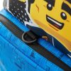 Hátizsák szett LEGO City Johansen 2 részes tornazsákkal kék
