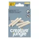 Gyurma CREATIVE JUNGLE grey natúr 200 g 12 darabos