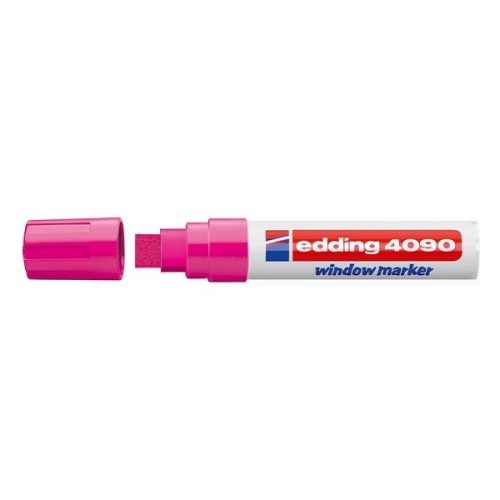 Folyékony kréta EDDING 4090 vágott 4-15 mm neon rózsaszín