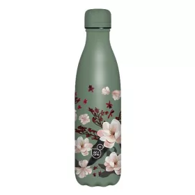 Kulacs duplafalú ARS UNA fém 500 ml Flowery Pink