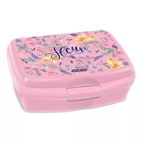 Uzsonnás doboz ARS UNA Fleur műanyag 165x135x60 mm