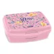 Uzsonnás doboz ARS UNA Fleur műanyag 165x135x60 mm