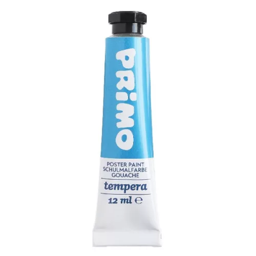 Tempera PRIMO 12 ml 4 neon + 8 metál 12 szín/készlet