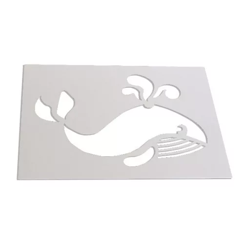 Zsírkréta PRIMO háromszögletű 8 darabos + 6 db sablonnal