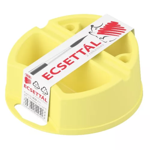 Ecsettál ICO Süni kétrekeszes