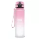 Kulacs ARS UNA műanyag matt BPA-mentes ombre 600 ml Candy floss