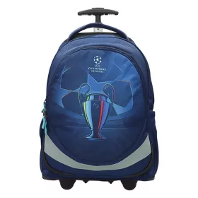 Hátizsák CHAMPIONS LEAGUE gurulós 32l kék