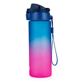 Kulacs OXY CLICK műanyag BPA-mentes 600 ml Ombre lila-kék