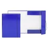 Füzetbox OPTIMA A/4 3 cm-es gerinccel sötétkék