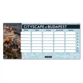 Órarend ARS UNA egylapos kétoldalas Cityscape