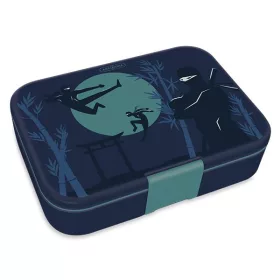   Uzsonnás doboz ARS UNA Ninjas in the Dark osztott műanyag 216x153x52 mm
