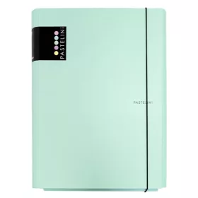 Füzetbox PASTELINI A/4 műanyag zöld