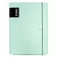 Füzetbox PASTELINI A/4 műanyag zöld