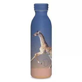   Kulacs duplafalú ARS UNA fém 600 ml Icons of the Wild-Giraffes 5505