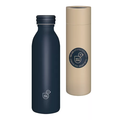 Kulacs duplafalú ARS UNA fém 600 ml Midnight blue 5551