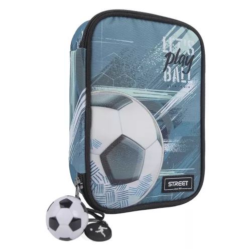 Tolltartó STREET Compact Multi 1 szintes klapnis + tároló rekesz Football