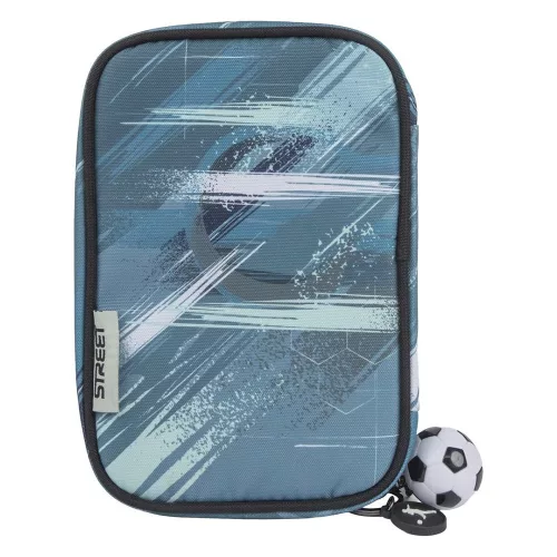Tolltartó STREET Compact Multi 1 szintes klapnis + tároló rekesz Football