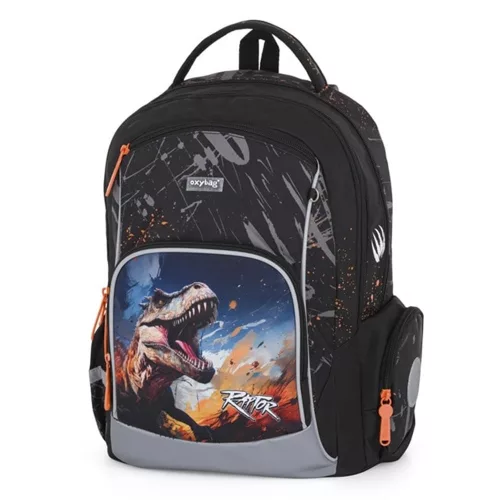 Iskolatáska szett OXY Go 3 részes Dino tolltartóval és tornazsákkal