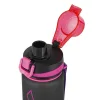 Kulacs OXY LIFE műanyag BPA-mentes 1 liter fekete-pink