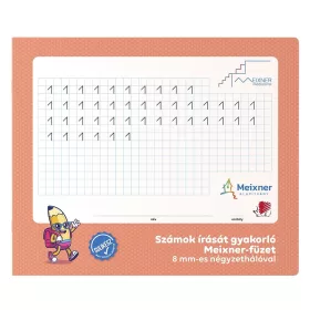   Foglalkoztató füzet ICO Süni fekvő 32 lapos kockás I. osztály Meixner-féle számok írása gyakorló