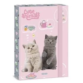 Füzetbox ARS UNA A/4 Cute Animals-Tea Party