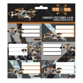 Füzetcímke ARS UNA 18 darabos Drone X