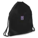 Tornazsák ARS UNA tinédzser Girl'S Black Violet