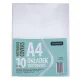 Füzetborító ASTRA PAP A/4 bújtatós pvc átlátszó 5 db/csomag