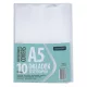 Füzetborító ASTRA PAP A/5 bújtatós pvc átlátszó 5 db/csomag