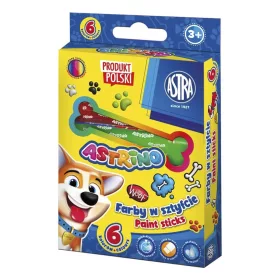 Dekorfesték stift ASTRA Jumbo metál 6 színű